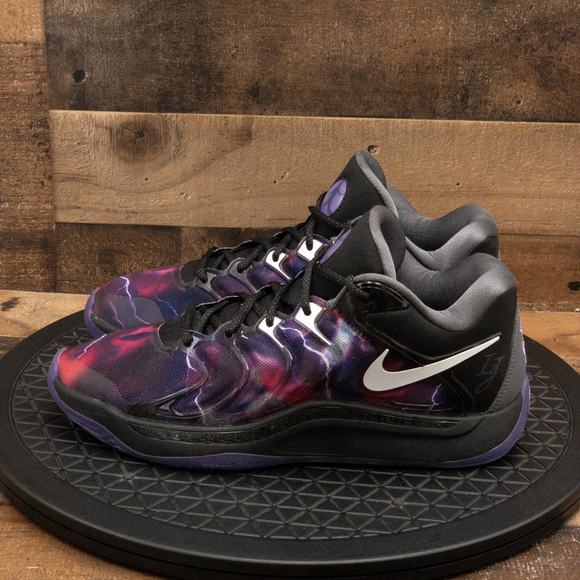 NIKE KD 17 X METRO BOOMIN NRG MENS BASKETBALL SHOES GALAXY PURPLE SIZE 8.5 - Picture 5 of 9
